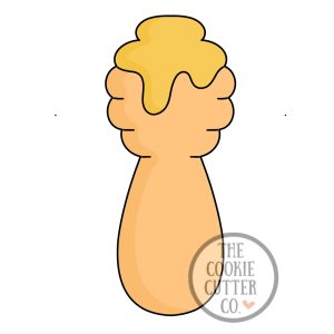 Honey Stick cookie cutter