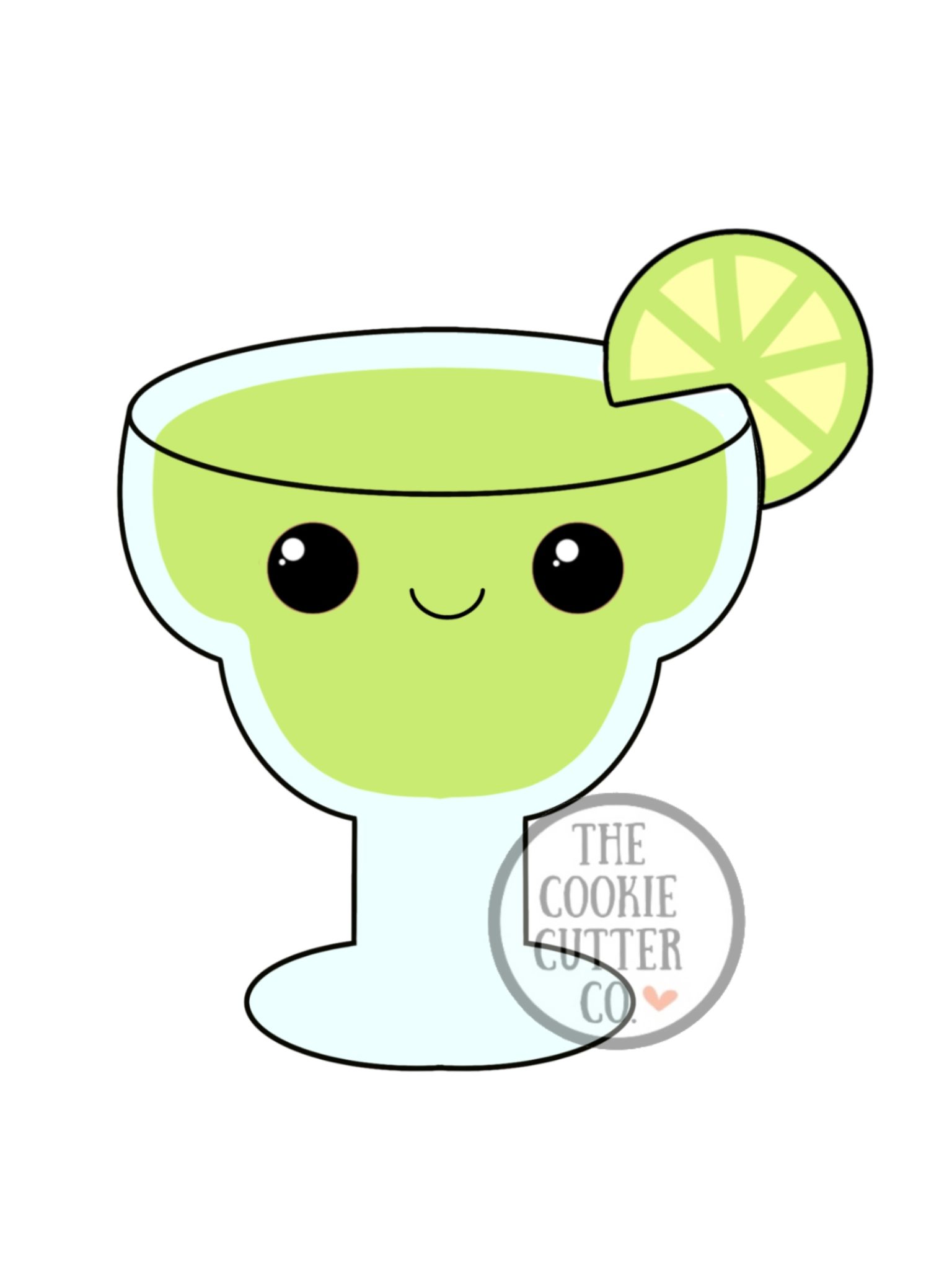 Margarita Glass cookie cutter The Cookie Cutter Co