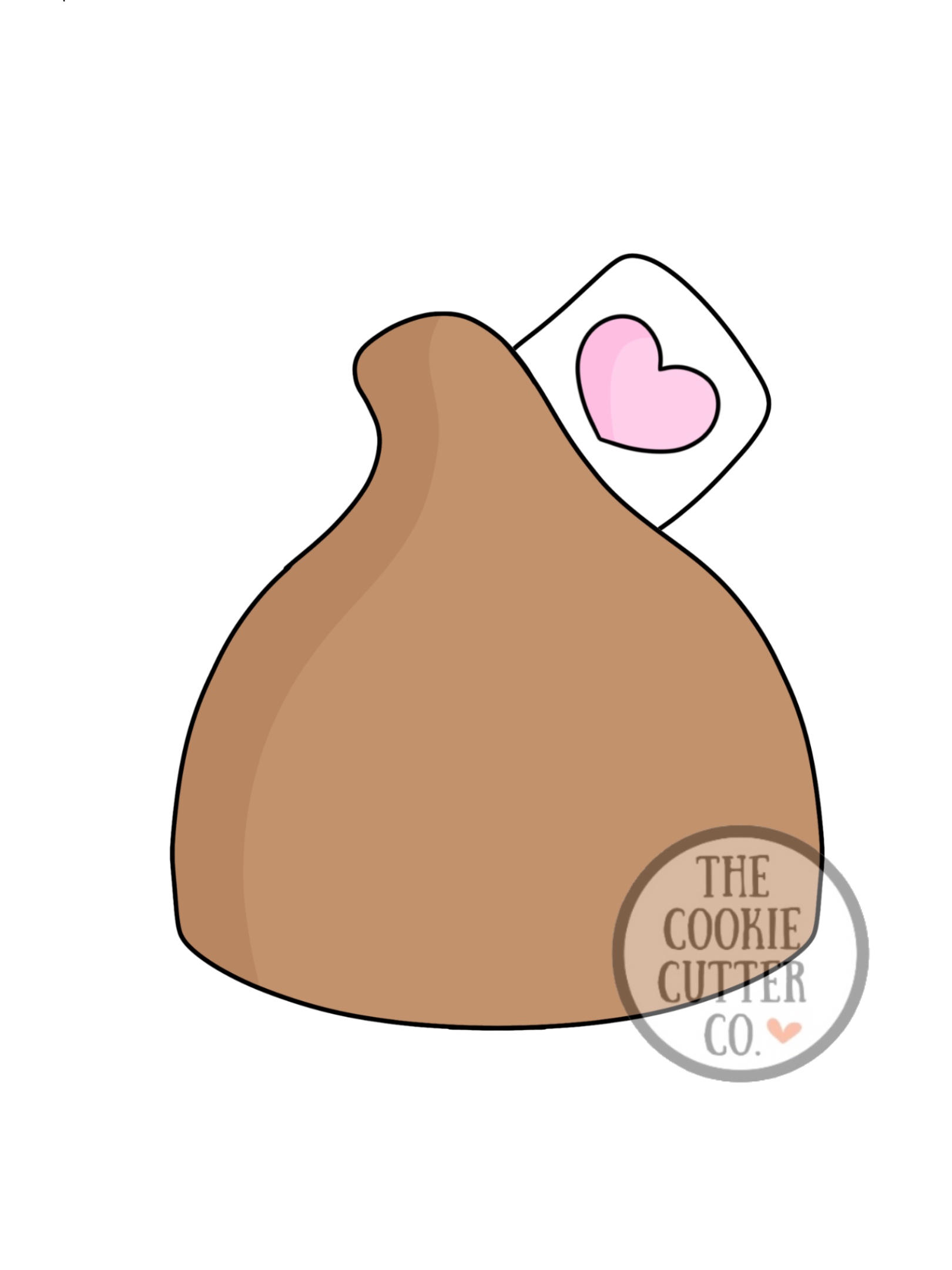 Hershey's Kiss cookie cutter