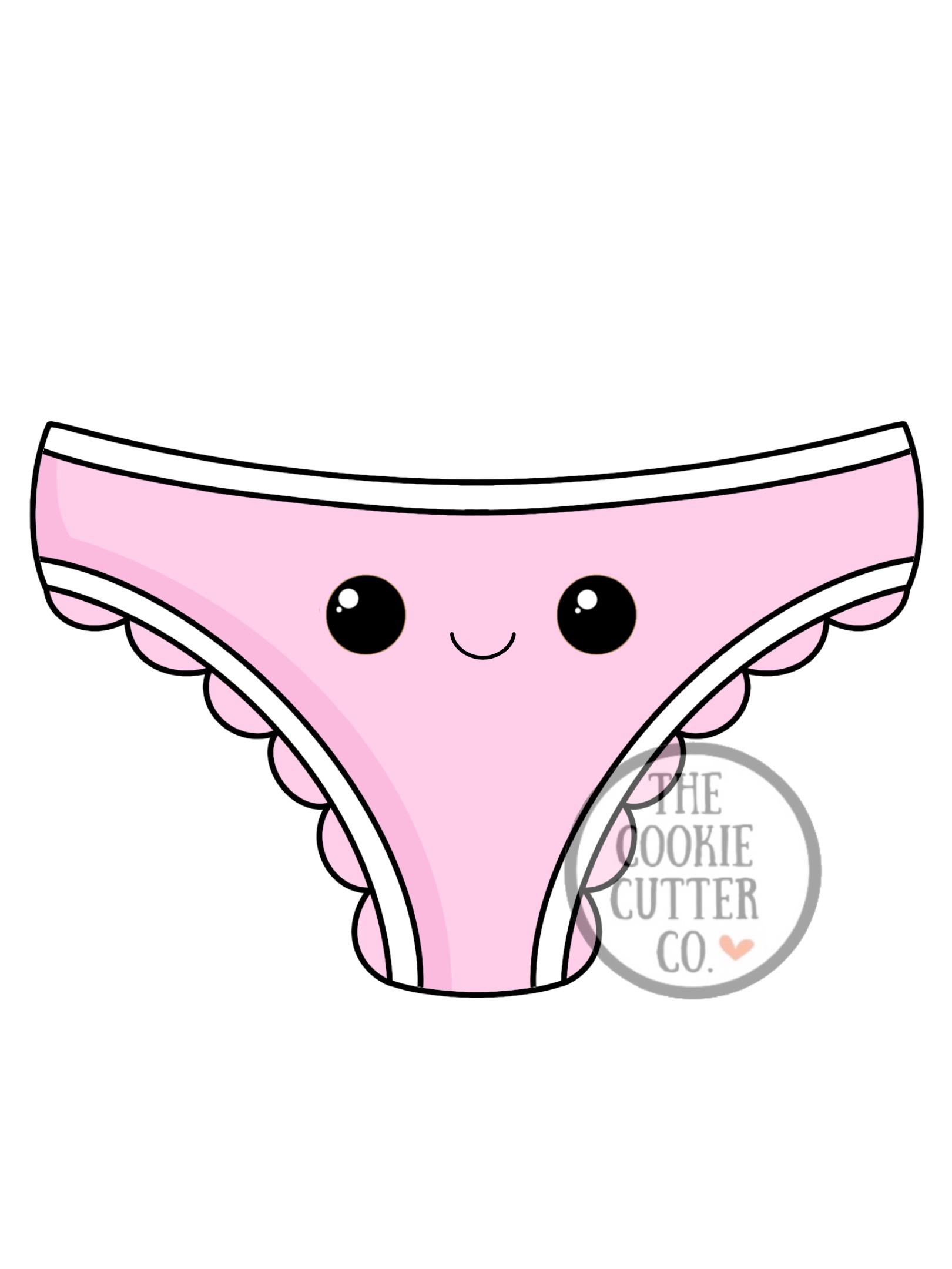 Frilly Panty cookie cutter