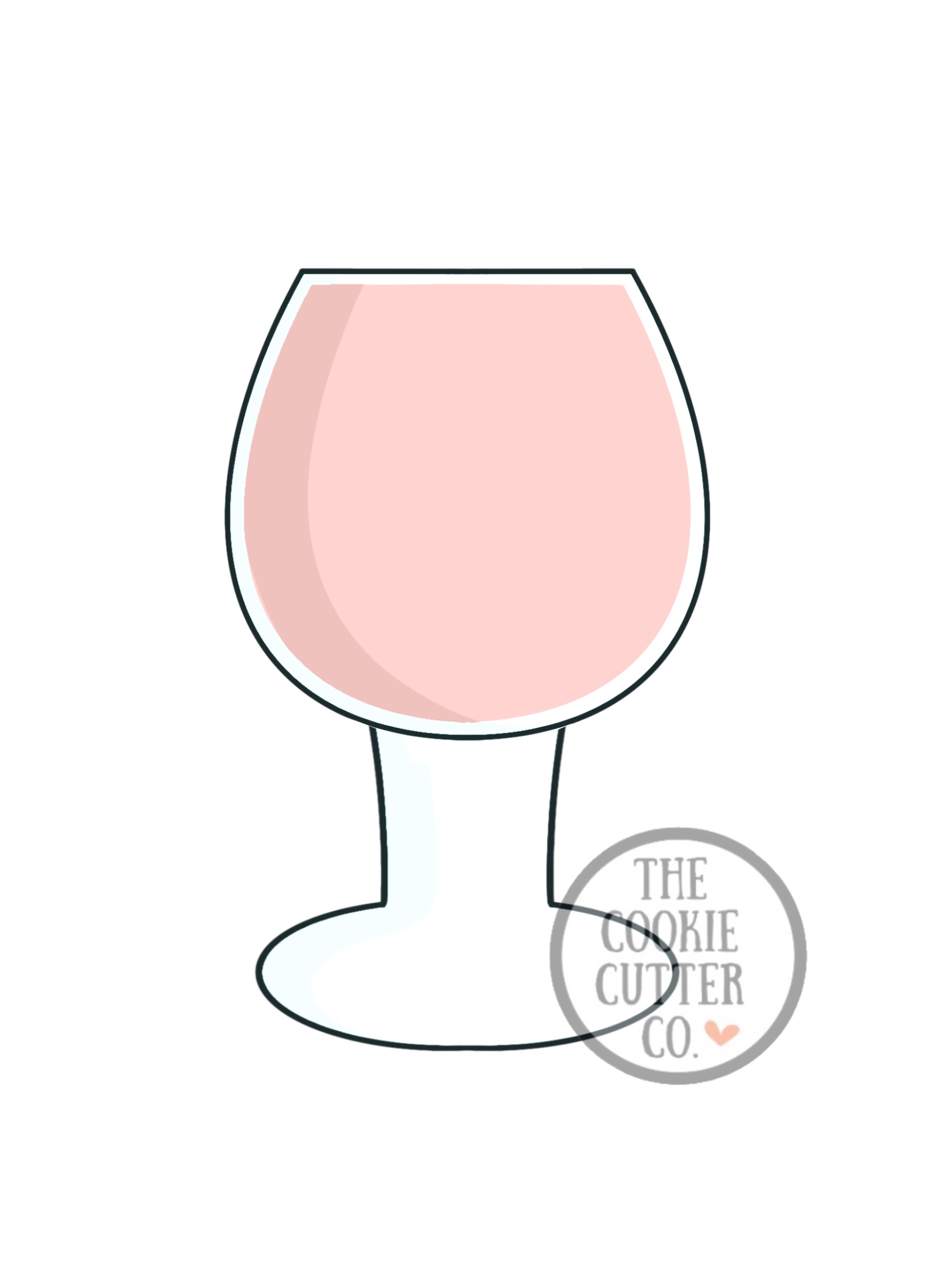 Wine Glass cookie cutter
