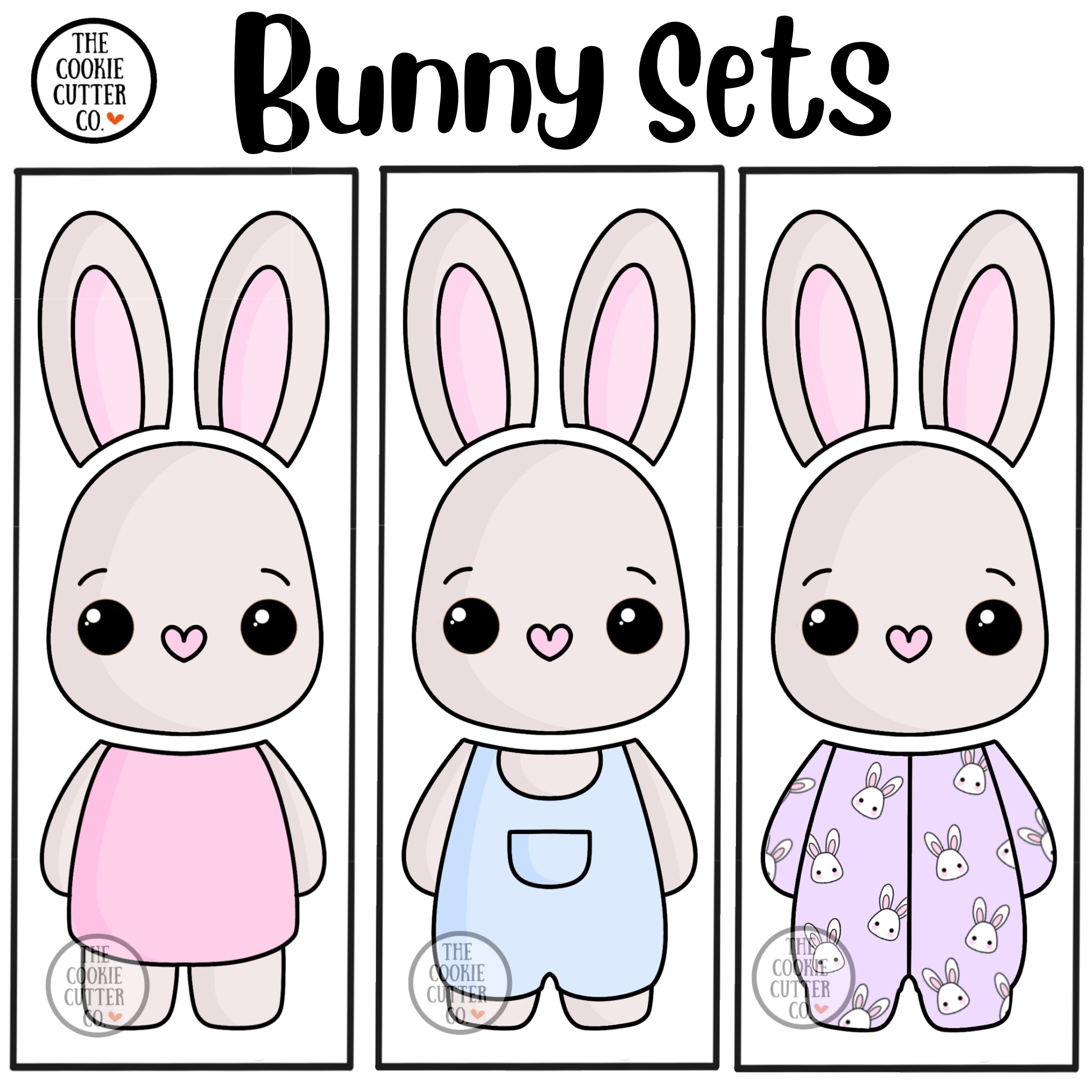 5 Piece Bunny STL Set - Image 3