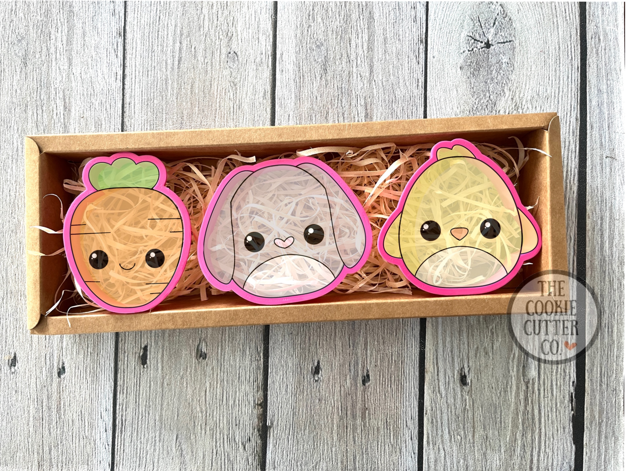 Carrot-Bunny-Chick cutter set - Image 2