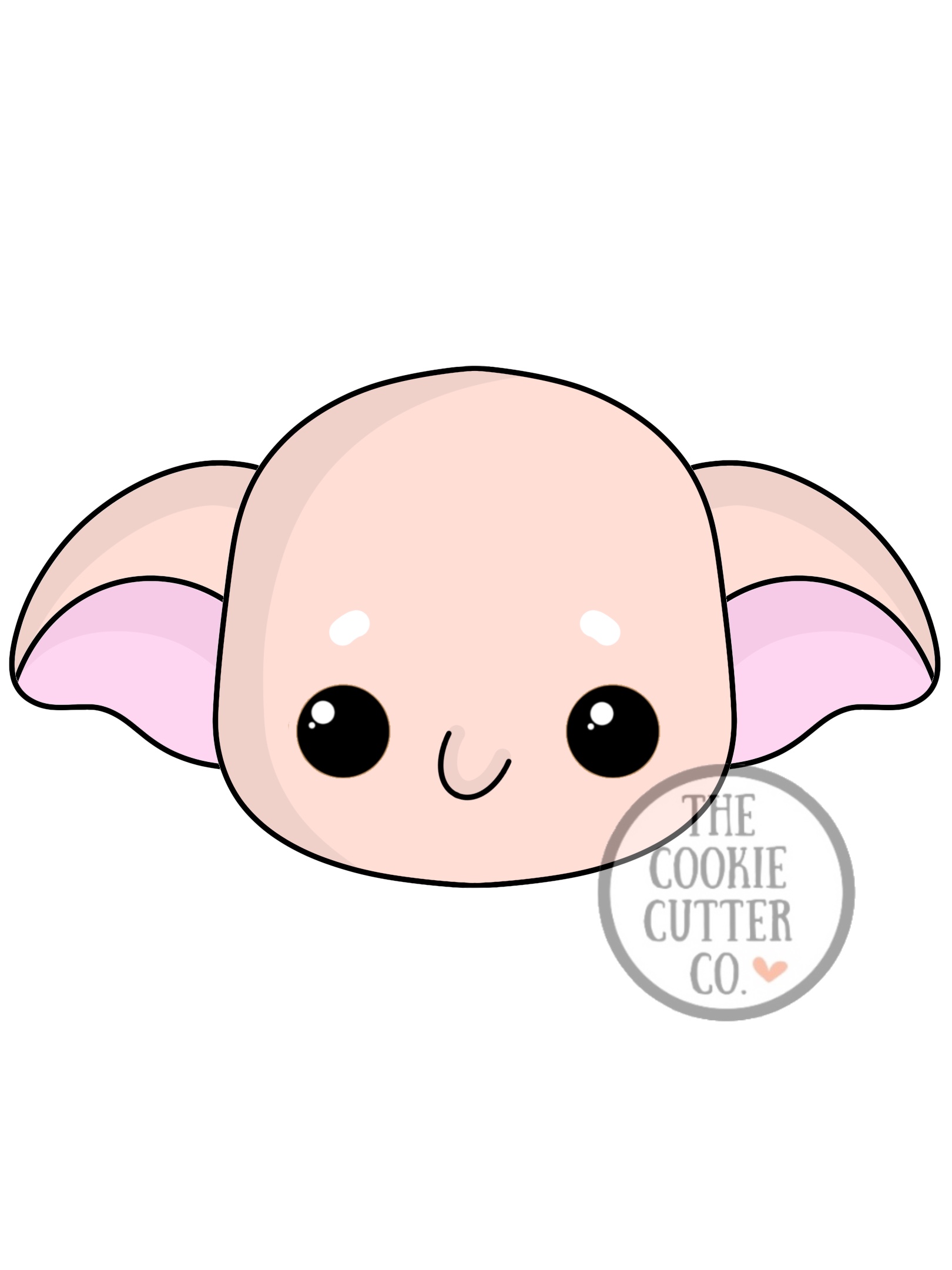 Dobby cookie cutter