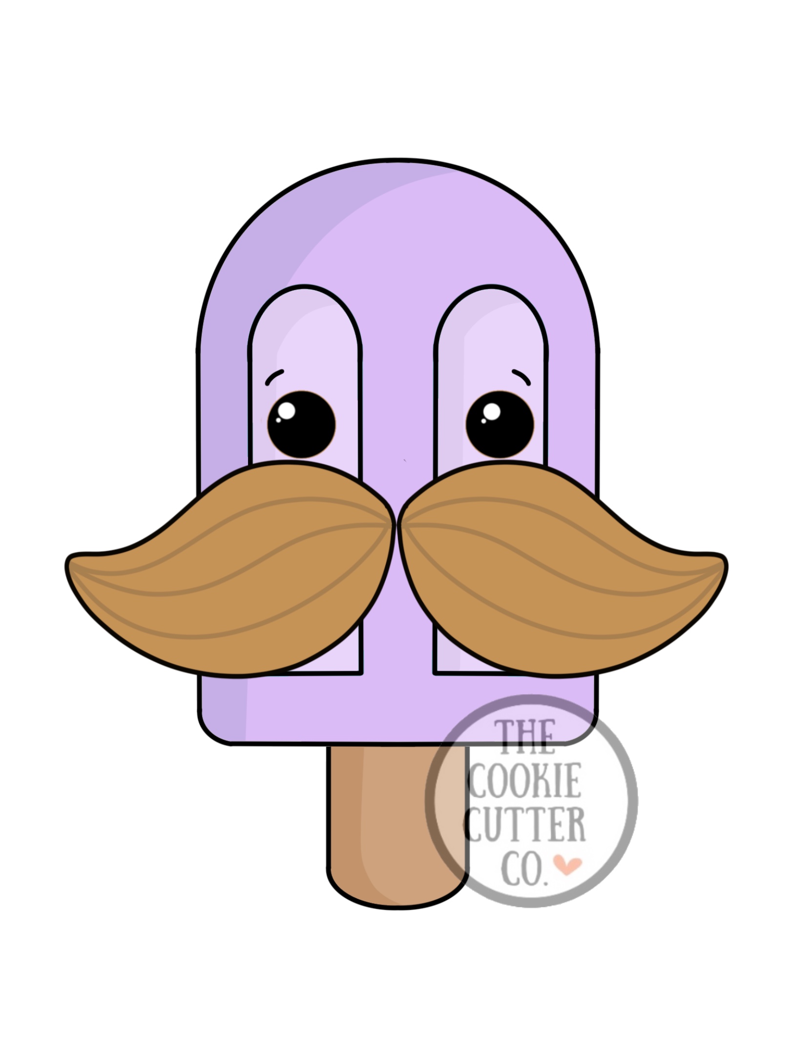 Dad Ice Lolly cookie cutter The Cookie Cutter Co