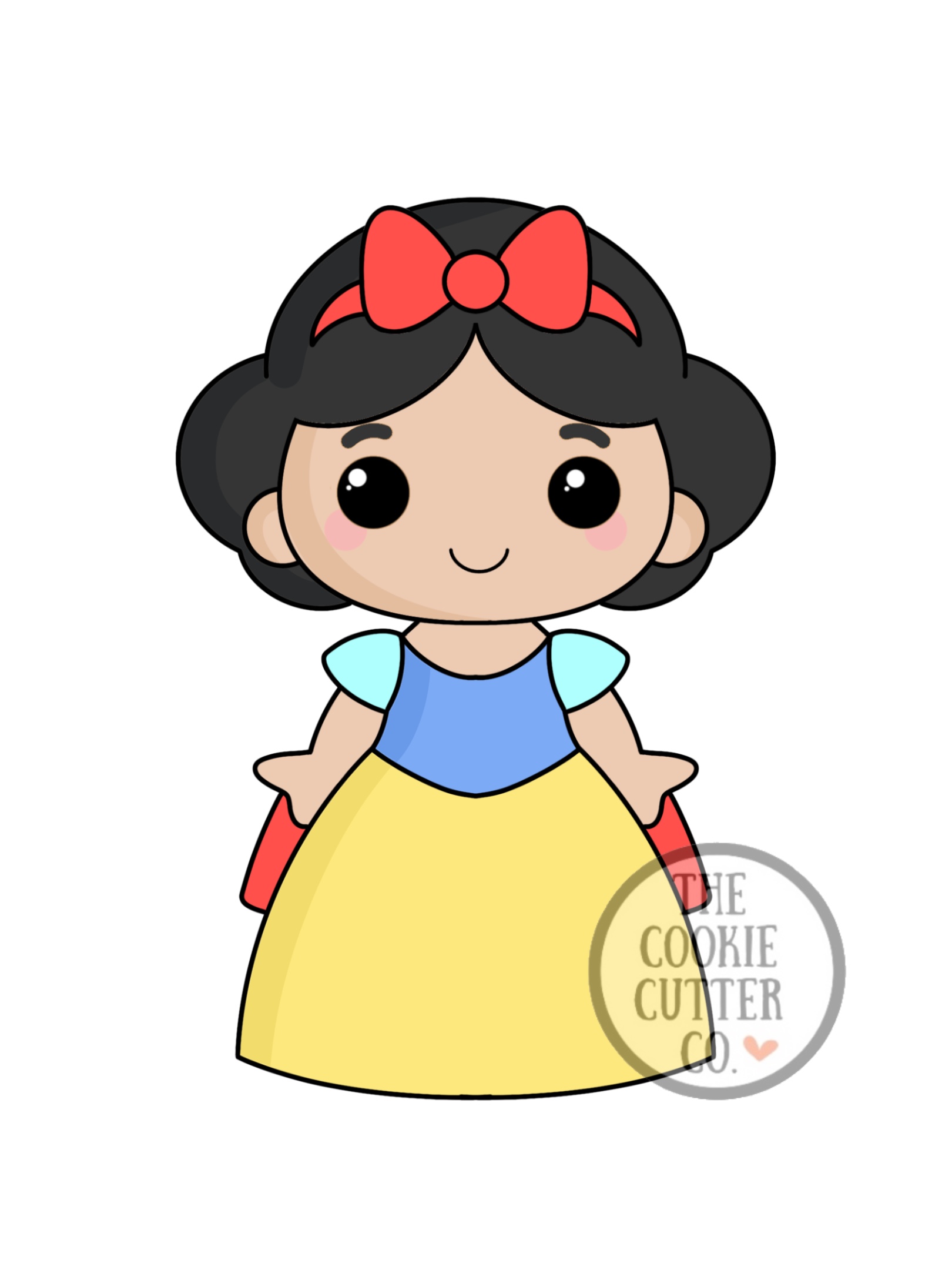 Snow White cookie cutter