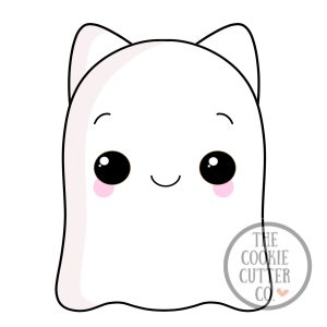 Kitty Ghost cookie cutter