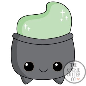 Cauldron cookie cutter