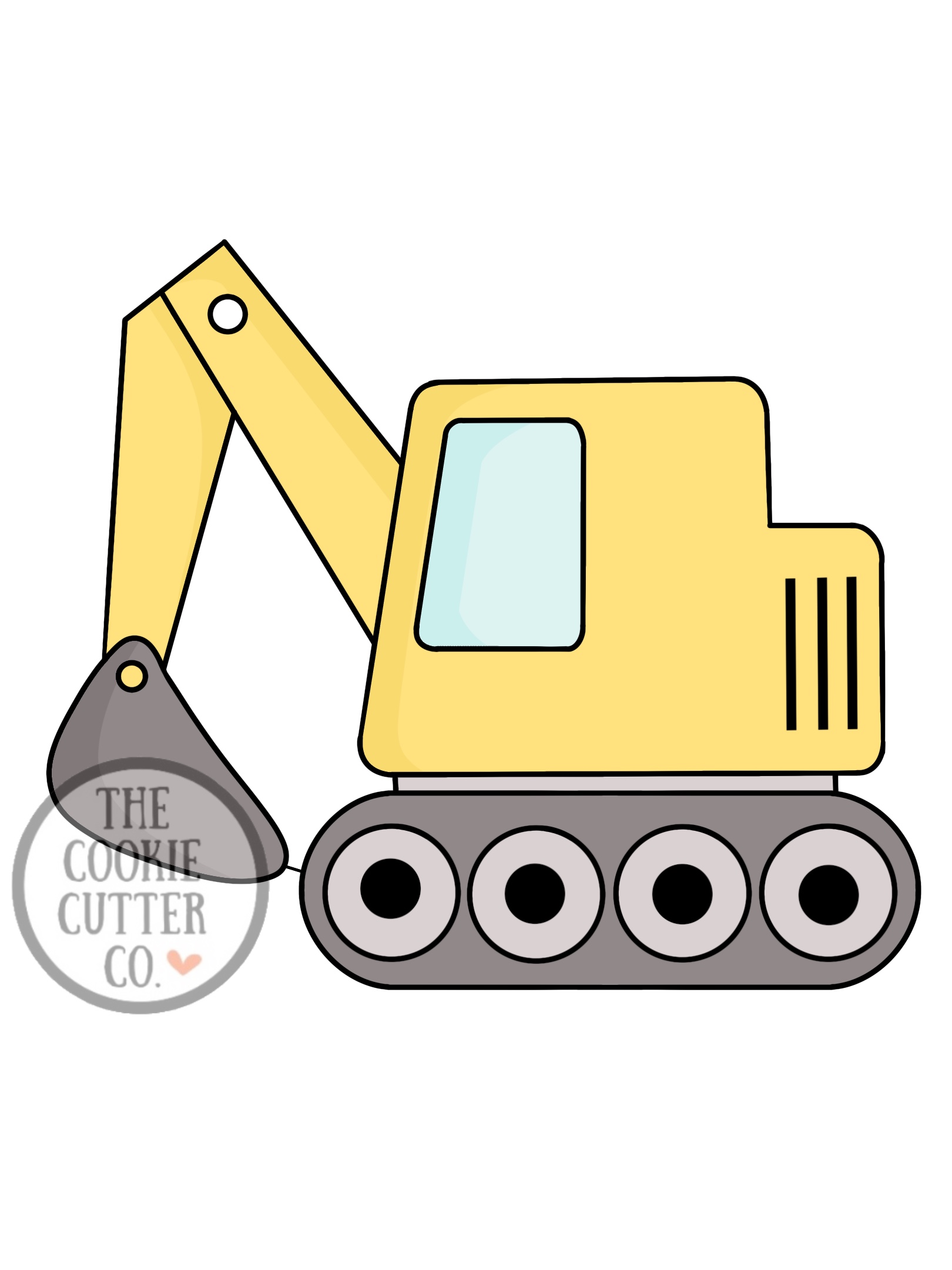 Scooper Truck cookie cutter