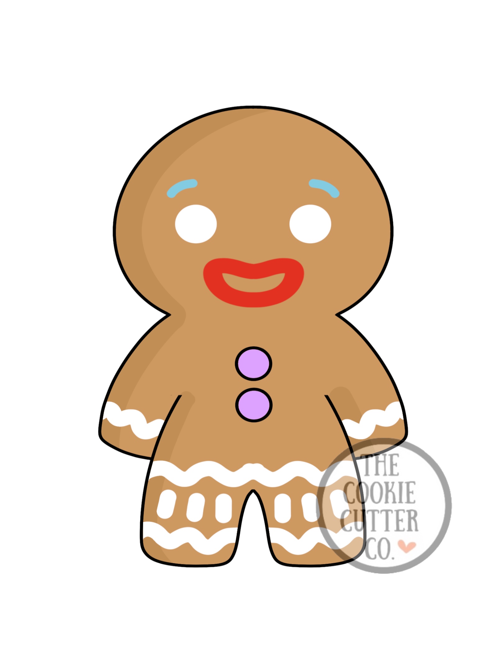 Gingy cookie cutter