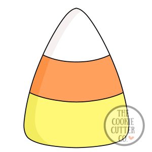 Candy Corn cookie cutter