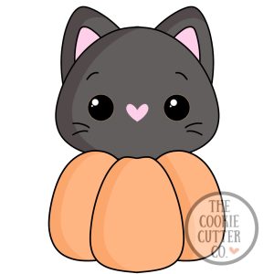 Pumpkin Cat cookie cutter