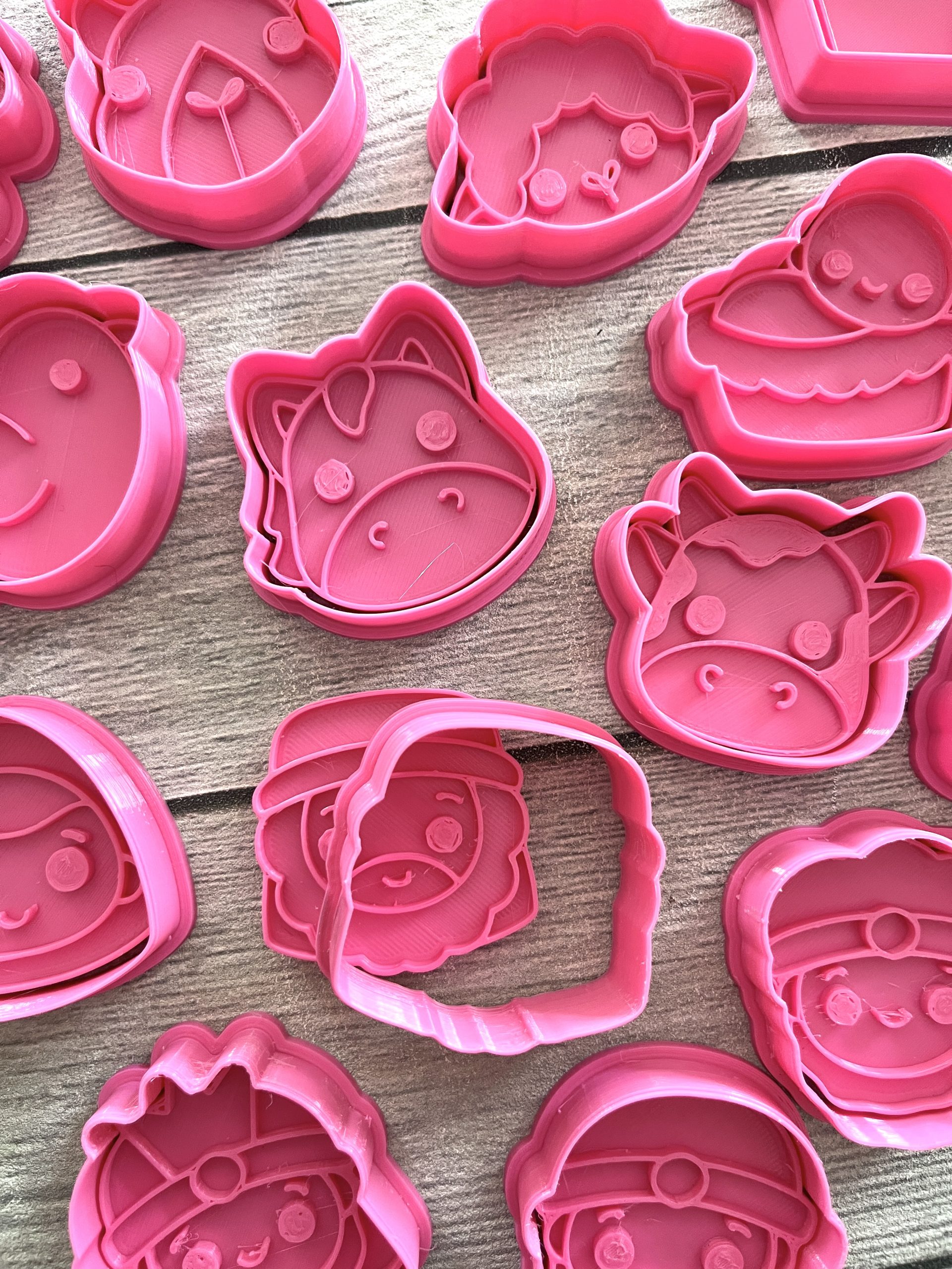 STL files for 15x Mini Cutter + Stamp Nativity set (5cm) - Image 2