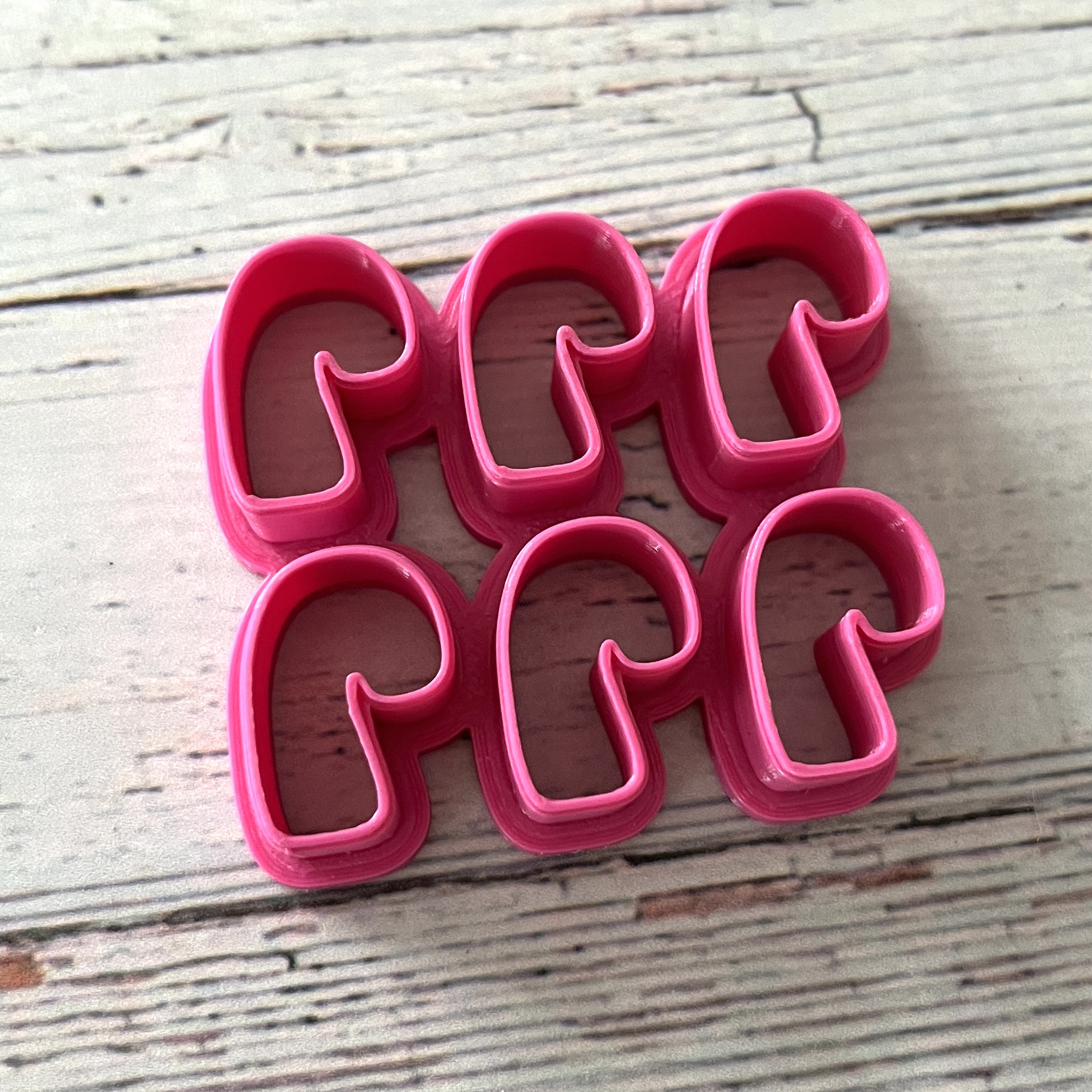 2cm Candy Cane Multi Cutter