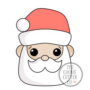 MIDI Santa cookie cutter