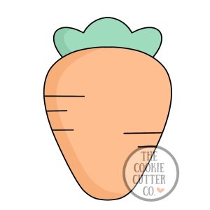 MIDI Carrot cookie cutter