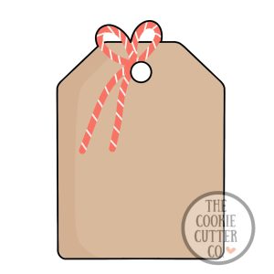 MIDI Gift Tag cookie cutter
