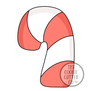 MIDI Candy Cane cookie cutter