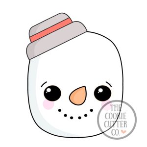 MIDI Snowman cookie cutter