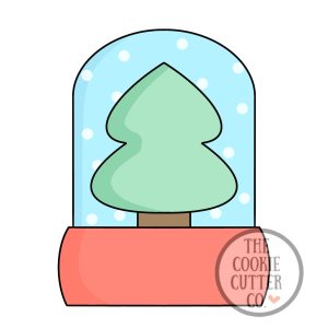 MIDI Snowglobe cookie cutter