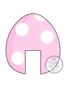 Mini Easter Egg Cup Sitter cookie cutter