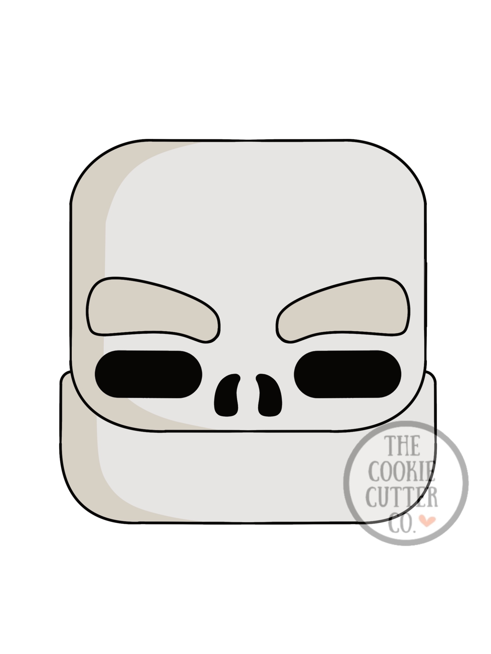 MC Skeleton cookie cutter