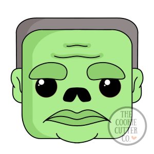 MC Zombie cookie cutter