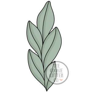 Long Stem Branch cookie cutter