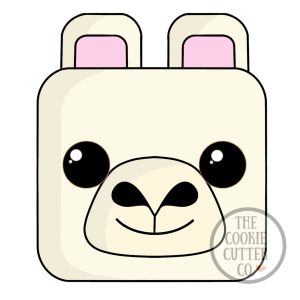 MC Llama cookie cutter