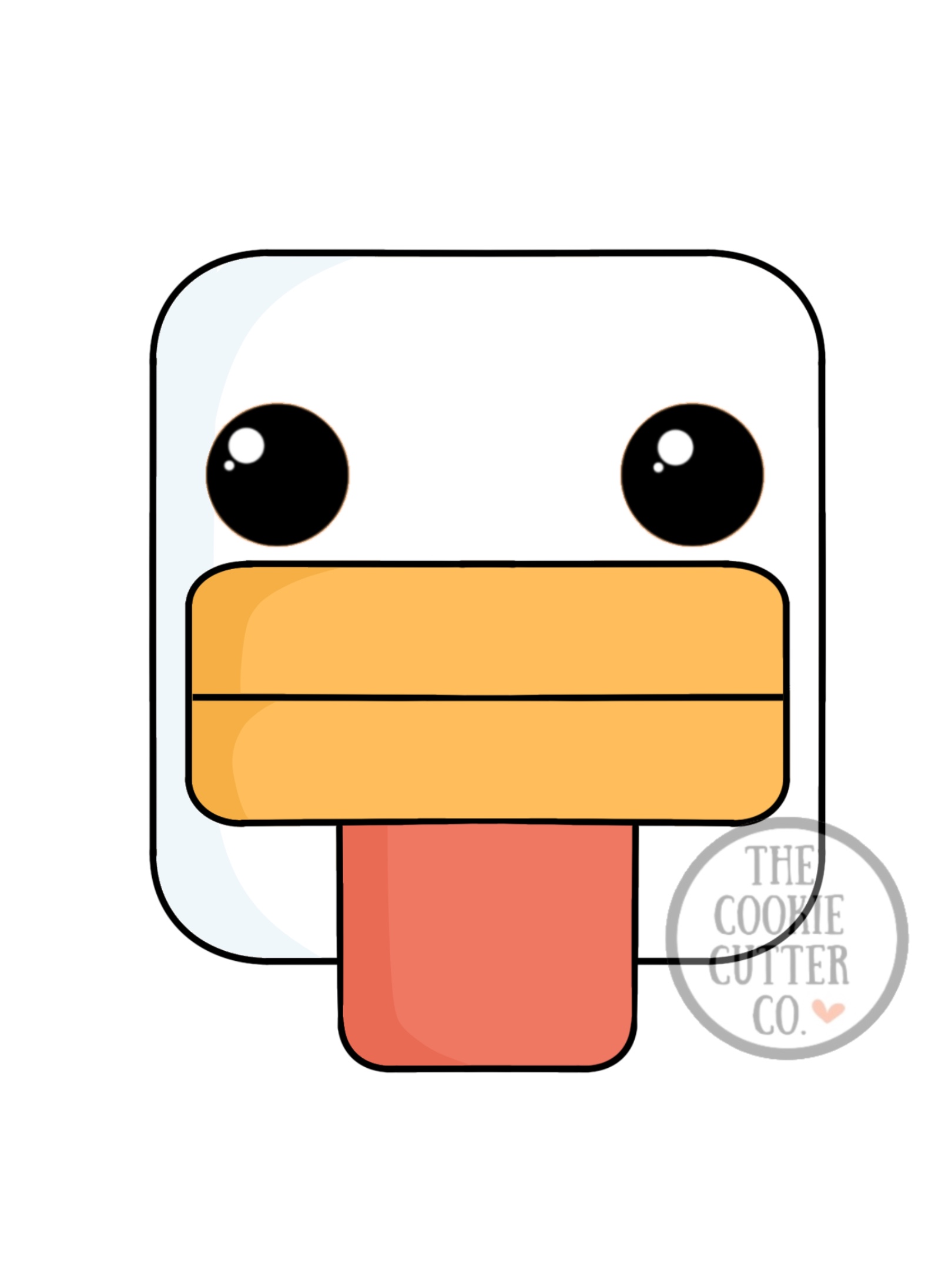 MC Chicken cookie cutter