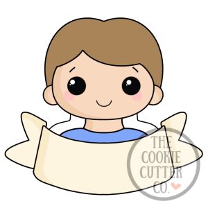 Dad Scroll cookie cutter