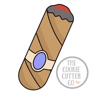 Cigar cookie cutter