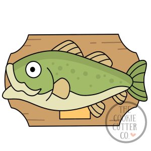 Billy Bass cookie cutter