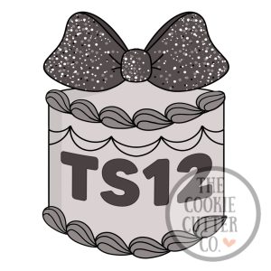 T.S.12 Cake cookie cutter