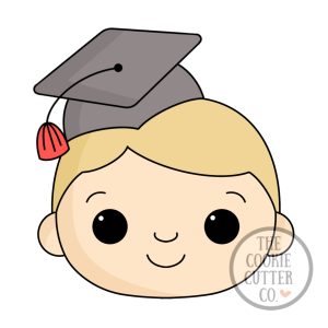 Grad Boy 2 cookie cutter