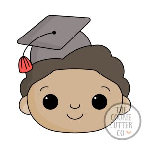 Grad Boy 1 cookie cutter