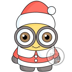 Xmas Minion cookie cutter
