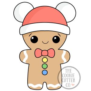 Beanie Gingerbread Man cookie cutter