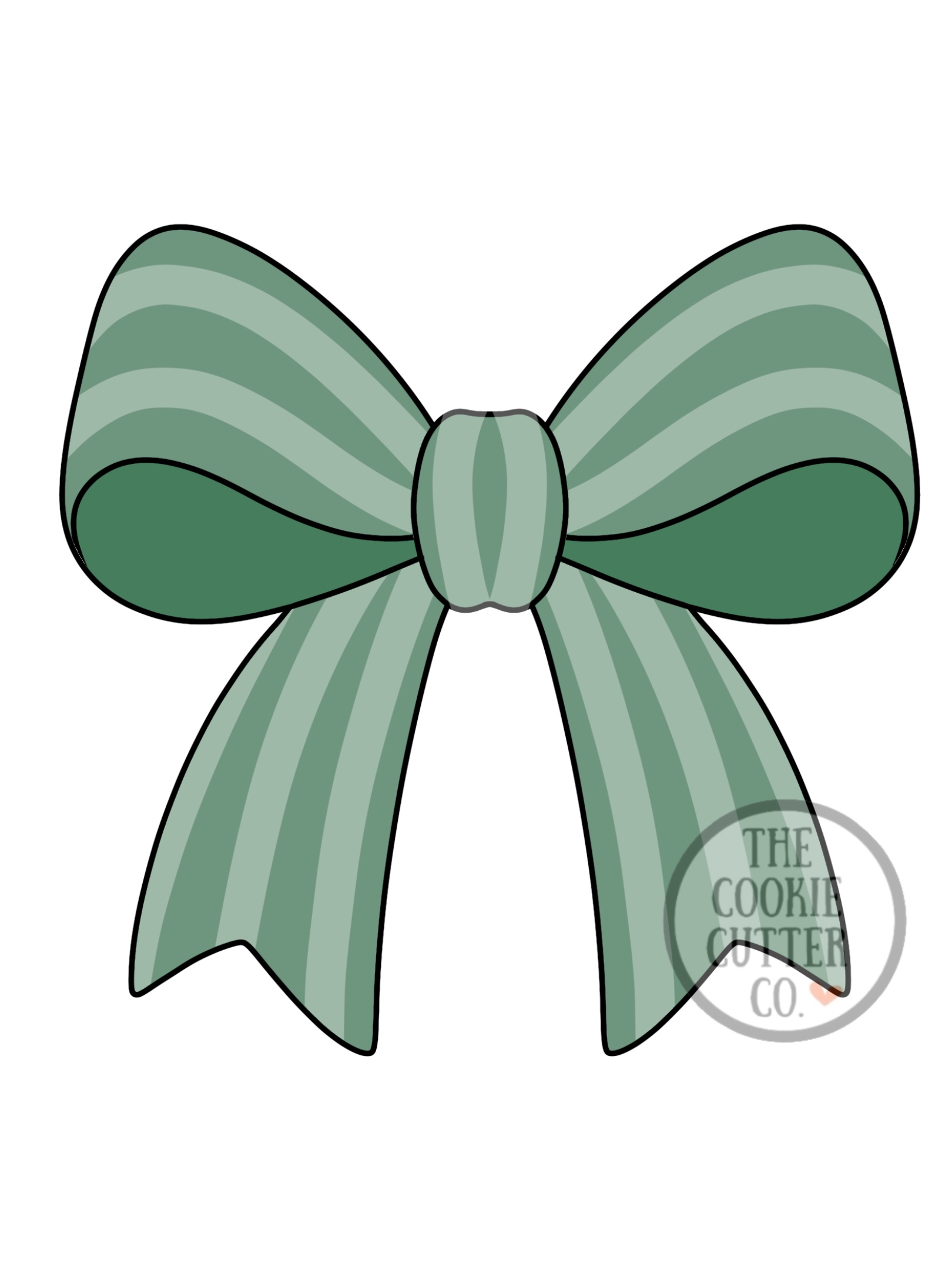 Delicate Bow cookie cutter
