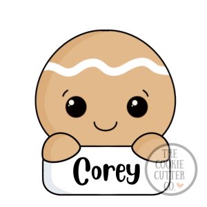 Gingerbread Man Plaque cookie cutter