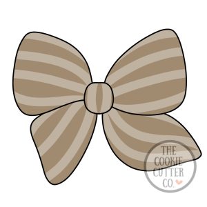 Fashion Bow cookie cutter