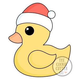 Xmas Duckie cookie cutter