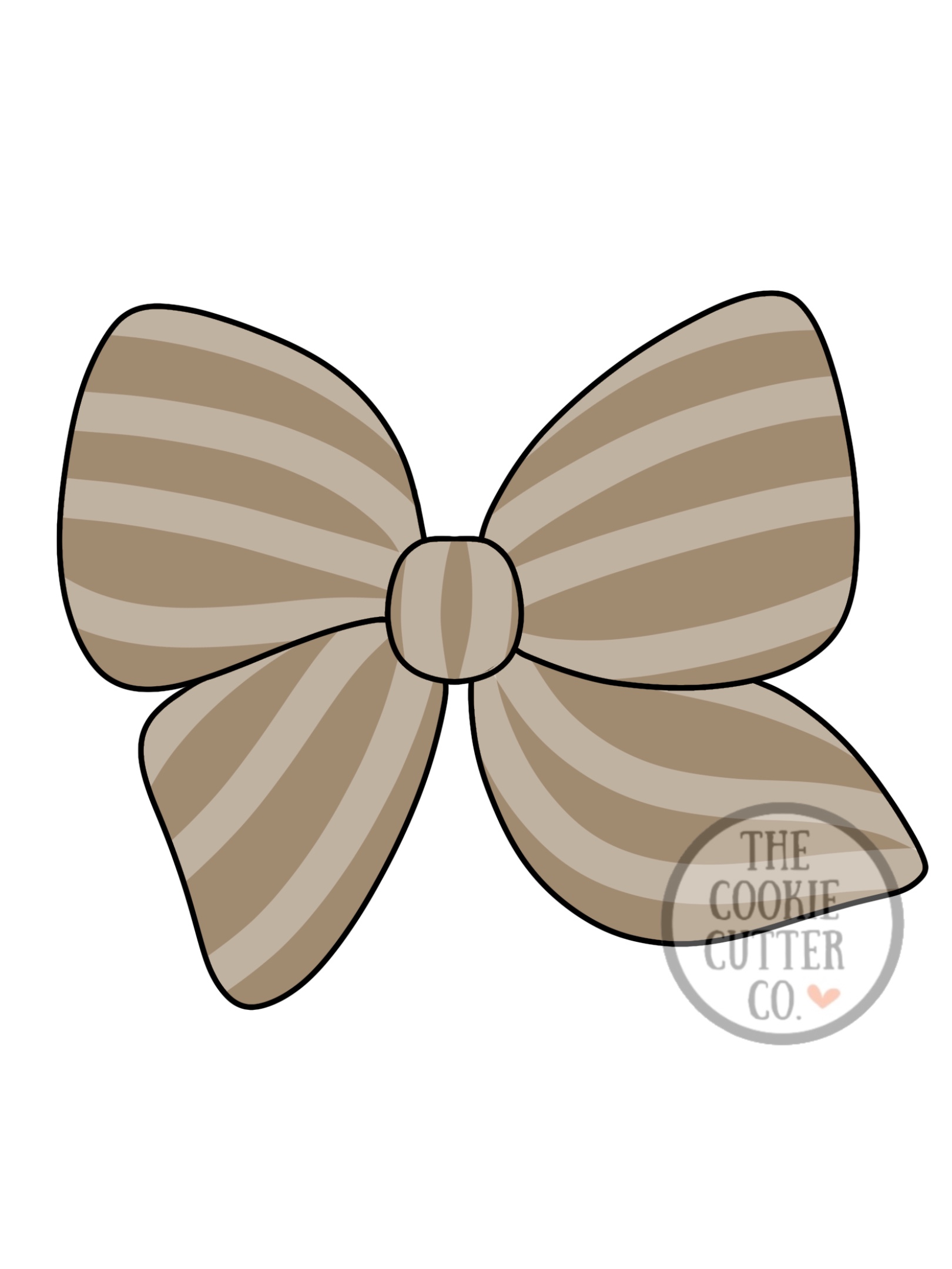 Fashion Bow cookie cutter