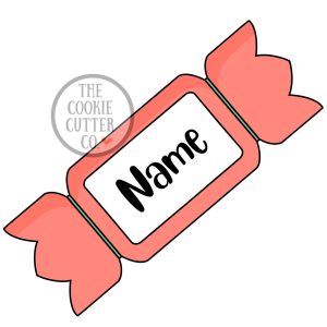 Christmas Cracker cookie cutter