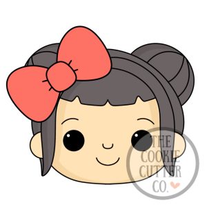 Xmas Zoey cookie cutter