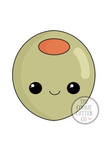 Olive Mini cookie cutter