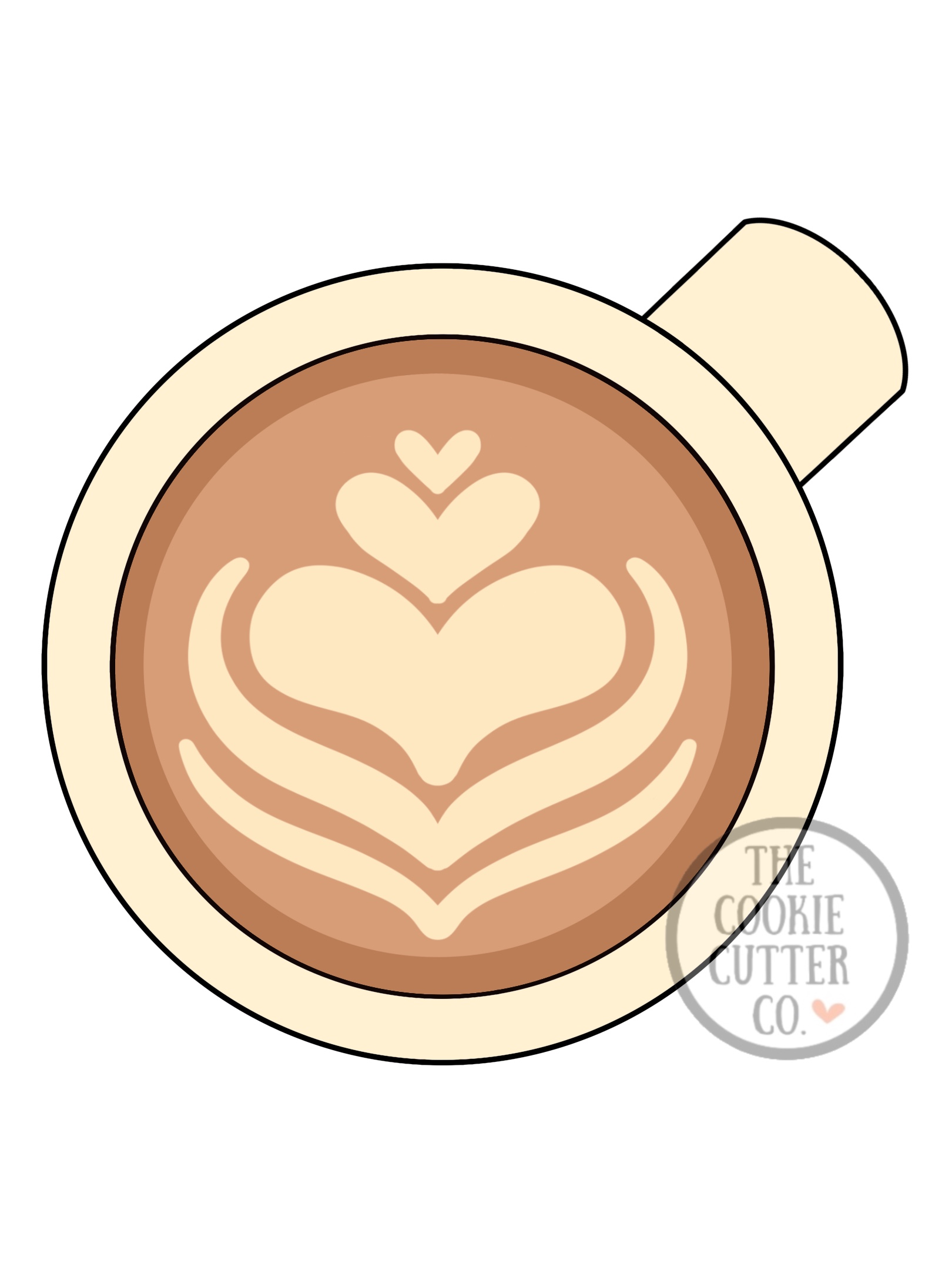 Latte Mini cookie cutter
