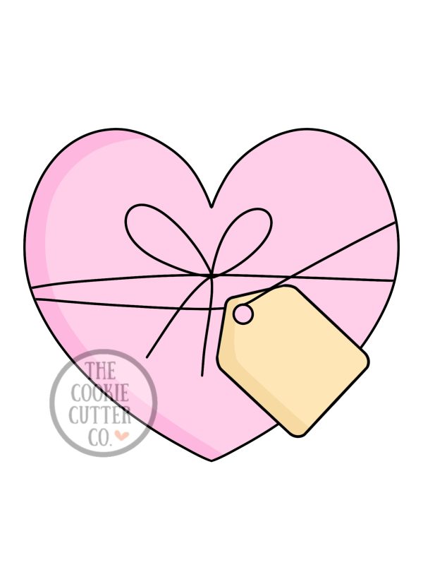 String Tag Heart cookie cutter – The Cookie Cutter Co