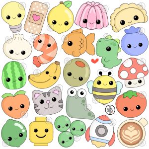 24x Mini V'Day pun cookie cutters