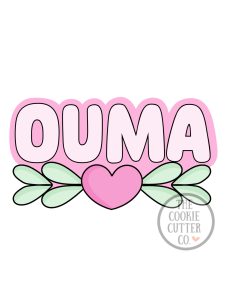 Ouma Heart Leaf cookie cutter